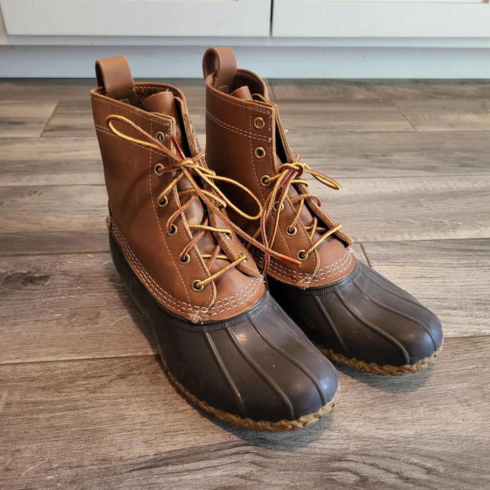 L.L. Bean Brown Lace Up Boots